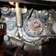 This shrapnel used to be a balance shaft belt.